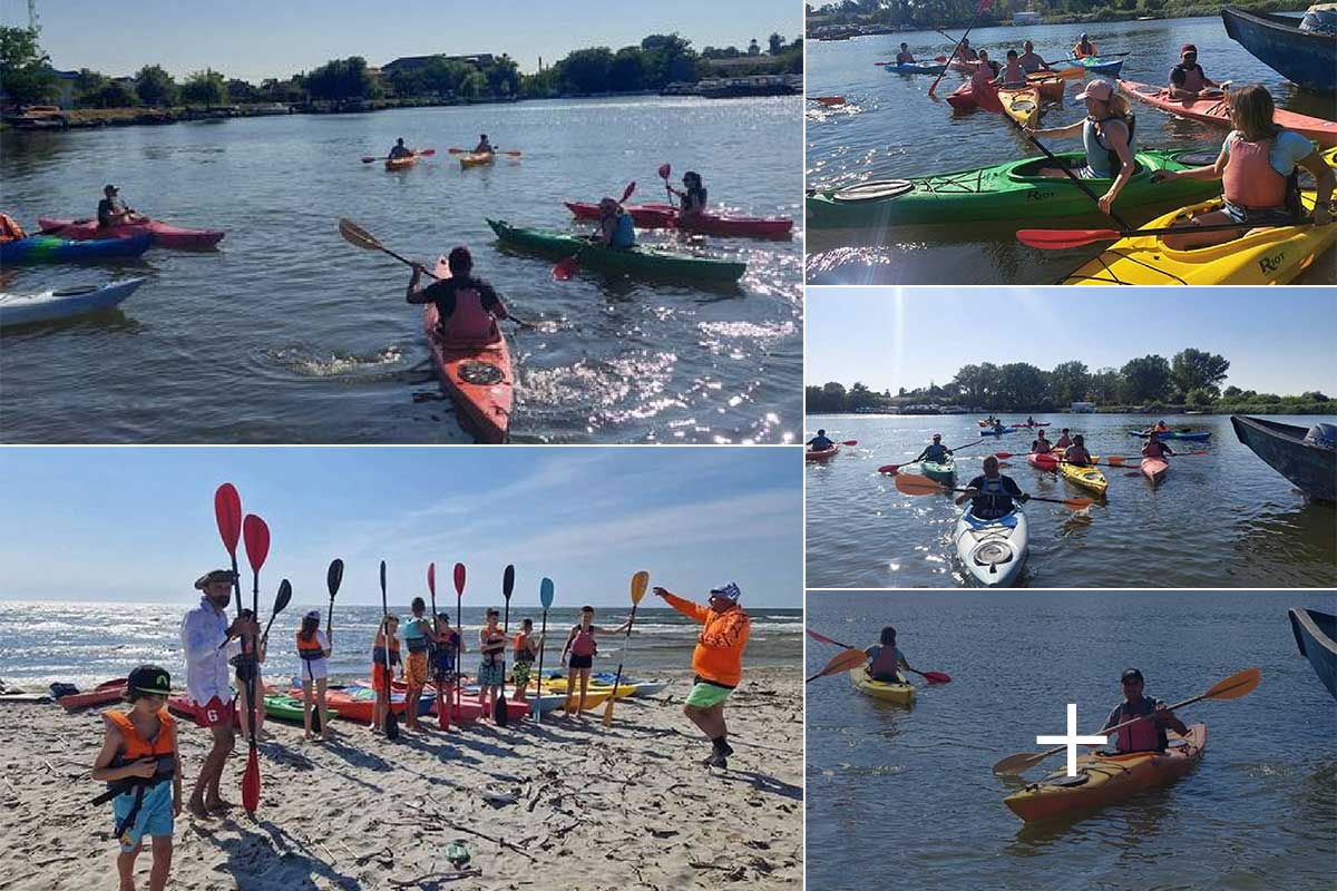Kayak tours for young and old | Sulina | Danube Delta and more
